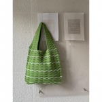 Naiste kott Kudumiskott Kudumiskott Lihtne mood k&otilde;ik-&uuml;hes &otilde;lakott k&auml;ekott aprikoosi