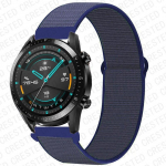 20mm/22mm Huawei k&auml;ekella GT-2-2e-pro rihm Samsung Gear S3 Frontier nailonist k&auml;ev&otilde;rule Galaxy Watch 3 45mm/46mm/42mm/aktiivne 2 Band 20mm