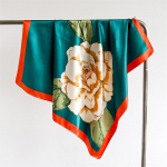 90 * 90 cm uus siidist sall naiste kevadsuvine dekoratiivne sall p&auml;ikesekaitsega reisisall S&uuml;gis- ja talvesall &otilde;huke v&auml;ljaanne 90*90cm