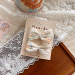 2 tk/komplekt Armas printsessi juukseklamber v&auml;ikelapsele Peen pitsist vibupeal Baby Bang k&uuml;ljeklamber Armsad laste juuksen&otilde;elad peakatete aksessuaarid