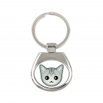 Burmilla - keychain keychain for keys by Art-Dog brand