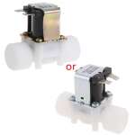 Vesi, &otilde;hk, tavaliselt suletud avatud r&otilde;huga solenoidklapp, 3/4 AC 220 V elektriline solenoidklapp aia kastmist&ouml;&ouml;riista jaoks valge