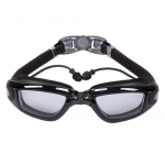 Professionaalsed ujumisprillid T&auml;iskasvanute uduvastased ujumisprillid, veekindlad reguleeritavad silikoonist ujumisprillid, prillid, meeste, naiste must