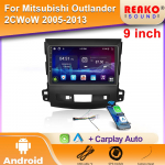 Android Auto Video Mitsubishi Outlander 2 CW0W 2005-2013 Citroen C-Crosser 1 2007-2013 Peugeot 4007 2007-2012 Carplay Auto BT 4 core 1GB+32GB carplay