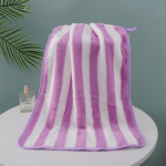 Korallifliisist r&auml;tikud, vannir&auml;tikud, imavad &otilde;pilaskodu laia ribaga k&auml;ter&auml;tikud A-35*75CM roosa