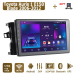 Android Carplay autoraadio Toyota Auris 1 E150 Blade 2006-2012 multimeediumipleieri peakomplekti stereo GPS-navigatsioon BT WIFI 4+64GB 1+16GB