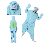 Shark Pijama Winter Warn Animal Cosplay polaarfliisist kigurumi Onesie pidžaamad meestele ja naistele s&uuml;gisene XL veinipunane v&auml;rv