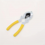 Mitmeotstarbeline roostevabast terasest segisti ja kraanikausi d&uuml;&uuml;si mutriv&otilde;ti libisemiskindla k&auml;epidemega - ideaalne lahtiv&otilde;tmiseks, aeraatori eemaldamiseks ja filtri lahtikeeramiseks 1pcs kollane