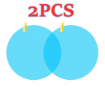 5TK Auto &Uuml;ldine Kriimustusvastane Auto K&uuml;ljeklaasi Kile Ohutu Auto Turvatarvikud 2PC 100*100mm