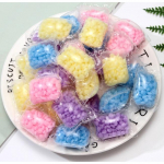 100/50/20/10 tk V&auml;rske roosi lavendli l&otilde;hnahelmed Pehmed riiete hajuti Parf&uuml;&uuml;m Pesuhelmed L&otilde;hnatugevdaja pesu ajal puhtad riided Mix 20pcs