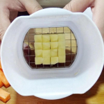 Uus uus k&ouml;&ouml;gifriikartulid &Uuml;heastmeline friikartulid kartuli-k&ouml;&ouml;givilja-puuviljal&otilde;ikuri t&ouml;&ouml;riist