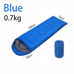 0,7-1,3 kg V&auml;litelkimiseks Magamiskott S&uuml;gis Talv Kevad Siseruumides Soojana Hoidmine Kapuutsiga Magamiskott Reisimine Telkimine Matkamine Puhkeasend Kate Blue0.7kg