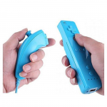 Duo Pack Manette et Joystick pour Nintendo Wii - Wii U Bleu