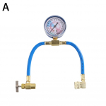 R134a Konditsioneeri Freooni T&auml;itmisvooliku Manomeetrite Komplekt Autokonditsioneeri T&ouml;&ouml;riistad &Otilde;hk 1/2&rsquo;&rsquo; Adapter T&auml;itmine Gaas K&uuml;lmaaine