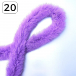 1-meetrine pehme kunstlik j&auml;nese karusnaha karvane lint 6 cm kohevad teibid DIY trimmimine Hanfu kuub R&otilde;ivaste servade &otilde;mblemine k&auml;sit&ouml;&ouml; tarvik