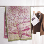 Fashion Country Scenic Big Tree Printing Temperament Sall Naiste pikk soe esmaklassiline ka&scaron;miirist sall 67*185