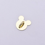 1 tk isekleepuv metallist s&uuml;damega telefoni amuletihoidja mobiiltelefoni &uuml;mbris s&otilde;rmer&otilde;ngas alus konksud pandla amuletid klambri tarvikud uus H8