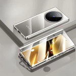 360 metallist t&auml;iskaitsega karastatud klaasist &uuml;mbris Vivo X200 Pro X200pro p&otilde;rutuskindel kaitseraua tagakaas Vivo X 200 X100 Pro jaoks For Vivo X200 Pro