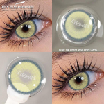 EYESHARE Green Colored Contact Lenses for Eye Health Multicolor Blue One Year Use