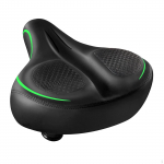 Bike Seat Bicycle Saddle Anti Slip Easy to Install Soft Shock Absorption Widen for Men Women Comfort