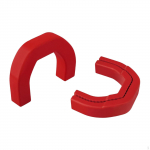 2Pcs Front Tow Hooks Covers Replace Easy to Install Professional Spare Parts Car Accessory Hitch