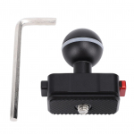 Spordikaamera ratsakinnitus 1/4 kruviga GO 3S 3 jaoks Action 5 jaoks 4 tegevuskaamera paigaldamine 23 mm B