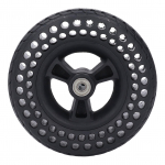 Ratastooli ratas 7 tolli TPE kummist libisemiskindel elektrilise ratastooli t&auml;iskummist esiratta asendus