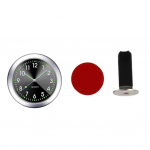 Mini helendav autokell veekindel elektrooniline kell Kvartskell Jalgratta mootorrattakell Automaatne armatuurlauakell autos 40mm sinine