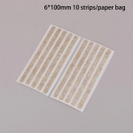 &Otilde;mblusteta kleeplint meditsiiniliste haavade sulgemise ribadeks Kirurgilised &otilde;mblused s&uuml;nnitusj&auml;rgseks haavaparanduseks kosmeetiline liim, meditsiiniline 6*100mm ihukarva