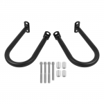 Honda CTX1300 CTX 1300 2014-2017 mootorratta k&uuml;lgmise sadulakotti p&otilde;rkeraudade jaoks tagumine mootor paagikaitse kaitseraua triki puuri kaitse must