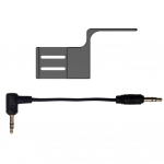 Mikrofoni pikenduskaabli adapter Insta360 X4 kaamera jaoks Mikrofoni pikenduskaabli kaamera v&auml;listarvikud must
