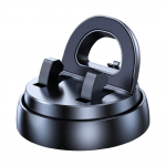 Uus 360 kraadi p&ouml;&ouml;ratav mobiiltelefoni autokinnitus koos iminappade hoidikuga libisemiskindla silikooniga Ph E7L7 Black-One size