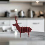 Elk Design Silicone Coasters for Drink Protection on Tables tumehall v&auml;rv