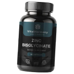 Tsink bisgl&uuml;tsinaat, Zinc Bisglycinate, VitalHarmony 90 kaps (36677006) 90caps