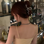 Metallist Plisseeritud Tuulega Vibu Juukseklamber, Moekas Ja Lihtne Disain, Magus Ja Lahe Tuulega Haaratsklamber, Elegantne Ja Trendikas Juukseaksessuaar