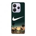 Coque - Maniacase - Xiaomi Redmi Note 14 5G - Souple - Vert - Palmiers de Californie la nuit