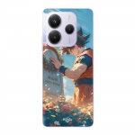 Coque Xiaomi Redmi Note 14 5G Akira Toriyama Son Goku Tombe Maniacase