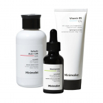 Rasuse naha hoolduskomplekt (100 ml + 30 ml + 50 g), Minimalistlik rasuse nahahoolduskomplekti komplekt