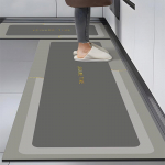 Vastupidavad, vett imavad, libisemiskindlad k&ouml;&ouml;gip&otilde;randamatid: Pehmed, Lihtsalt Hooldatavad, Mustust H&uuml;lgavad Diatomiitsavi Matid 60x90 + 60x180 cm