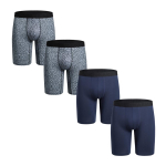 BONITOS 4 tk Pikad meeste alusp&uuml;ksid Bokserid Mugavad alusp&uuml;ksid Aluspesu meestele &uuml;hev&auml;rvilised XL