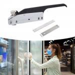 Walk in Cooler Door Closer Complete Latch Kit Radial Zinc Alloy Freezer