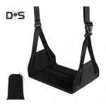 Lennuki jalgade v&otilde;rkkiik pikendatud reguleerimisrihmaga 40 kg kandev&otilde;imega kaasaskantav lauajalg v&otilde;rkkiik Sling reisitarvik must