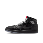 Air Jordan 1 Mid SE Black Metallic Reimagined Unisex tossud H&otilde;bedane-metallik University-punane HV5177-010 45 black