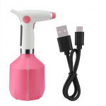 USB laetav elektriline pihustuspudel kastmist&ouml;&ouml;riist lillede ja taimede jaoks (Roosa)