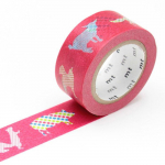 Masking Tape MT EX Animaux &agrave; pois - Masking Tape (MT) Multicolore - Assort