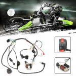 50/70/90/110Cc Cdi Juhtmestiku komplekt Juhtmestiku komplekt Atv Elektriline Neljarattaline Coolster must