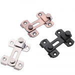 1 tk uks valatud metallist konksu riiv Lukk WC uksed t&auml;isnurga l&uuml;kandukse pandla tekstuuriga maal&auml;hedane kaunistus 2inch-silver