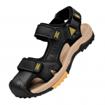 Suvised meeste sandaalid Ehtsast nahast Meeste vabaajajalatsid Meeste Meeste Nahast Sandaalid Meestele Rannajalatsid Rooma meeste kingad 38