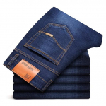 Kevadised vabaaja elastsed teksad Meeste klassikalised moodsad Slim Fit p&uuml;ksid PLU suurus 28