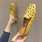 2022. aasta uued kandilise varbaga suvekingad naistele Tikandid Disainerkingad Pehmed Slipon Loafers Mokassiinid Vaba aja naiste balletikorterid 35